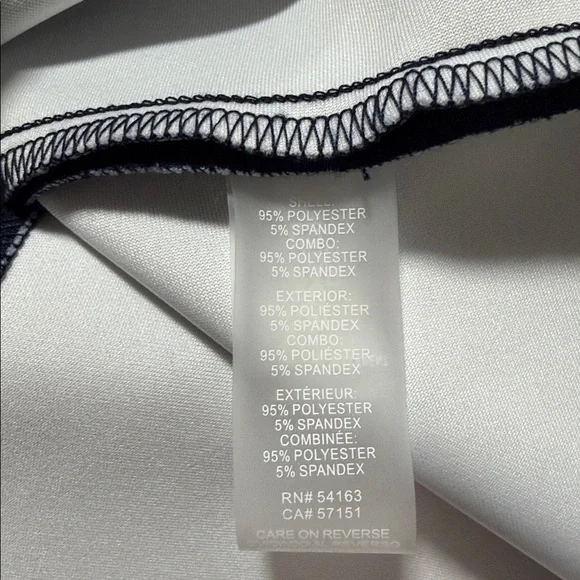 New Karl Lagerfeld Paris Navy Floral dress size 16 - Picture 5 of 6